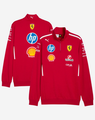 Ferrari Sudadera con Cremallera Oficial 2025