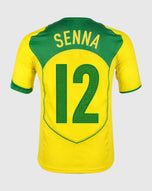 Brasil Jersey Retro Futbol Ayrton Senna Fanmade 2004