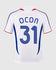 Francia Jersey Visita Retro Futbol Esteban Ocon Fanmade 2006