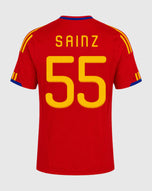 España Jersey Retro Futbol Carlos Sainz Fanmade 2010