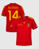 España Jersey Retro Futbol Fernando Alonso Fanmade 2010