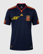 España Jersey Visita Retro Futbol Carlos Sainz Fanmade 2010