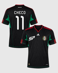 México Jersey Visita Retro Futbol Sergio "Checo" Perez Fanmade 2010