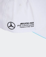 Mercedes AMG Petronas Gorra George Russell Oficial 2025 - Blanco