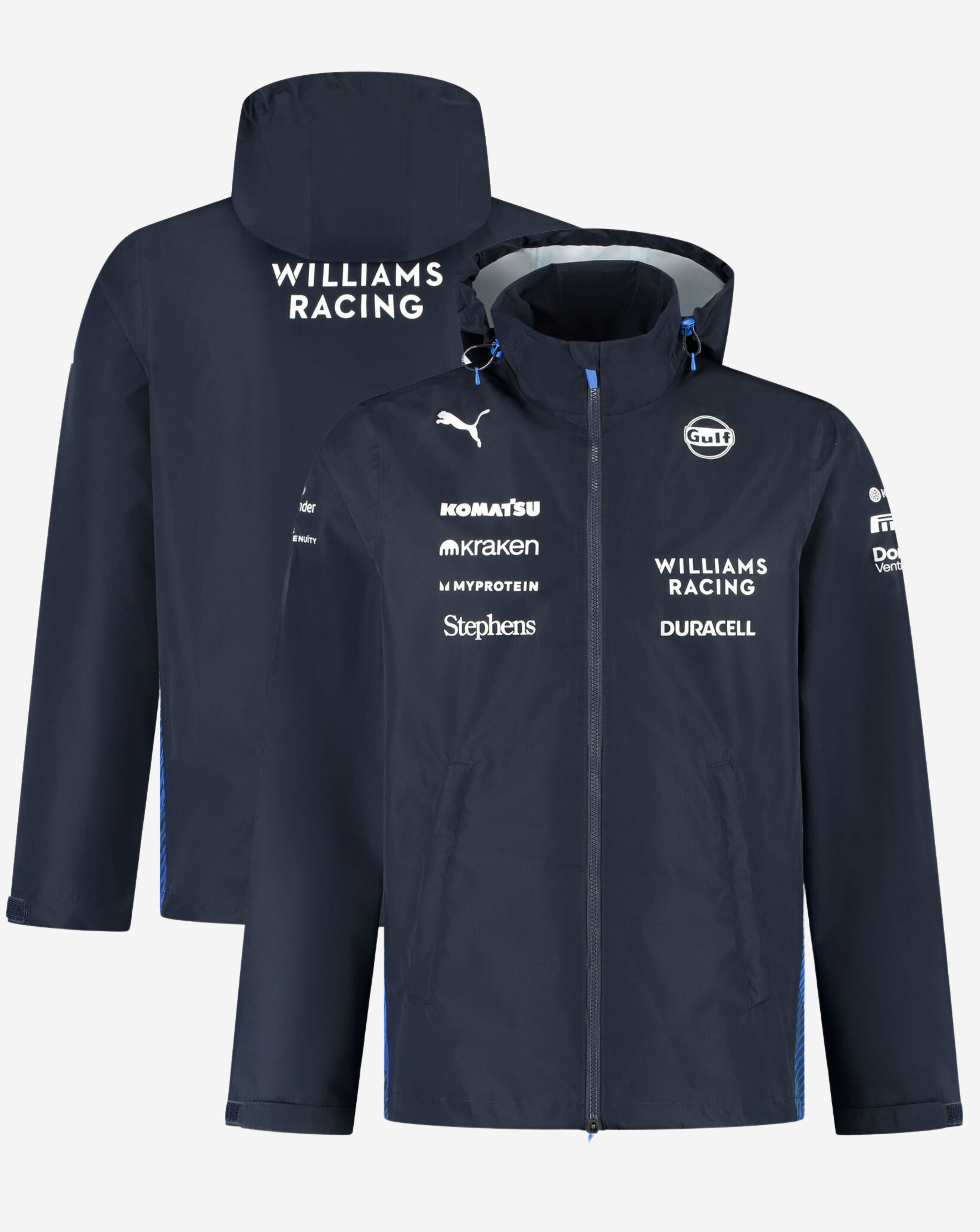 Williams Racing Chaqueta Impermeable Oficial 2025