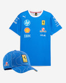 Ferrari Combo Gorra/Playera Italia GP Oficial 2025