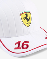 Ferrari Gorra Charles Leclerc Miami GP Oficial 2025