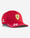 Ferrari Gorra Charles Leclerc Oficial 2025