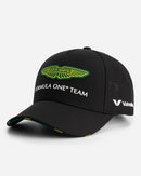 Aston Martin Gorra Oficial 2025 - Verde/Negro/Blanco