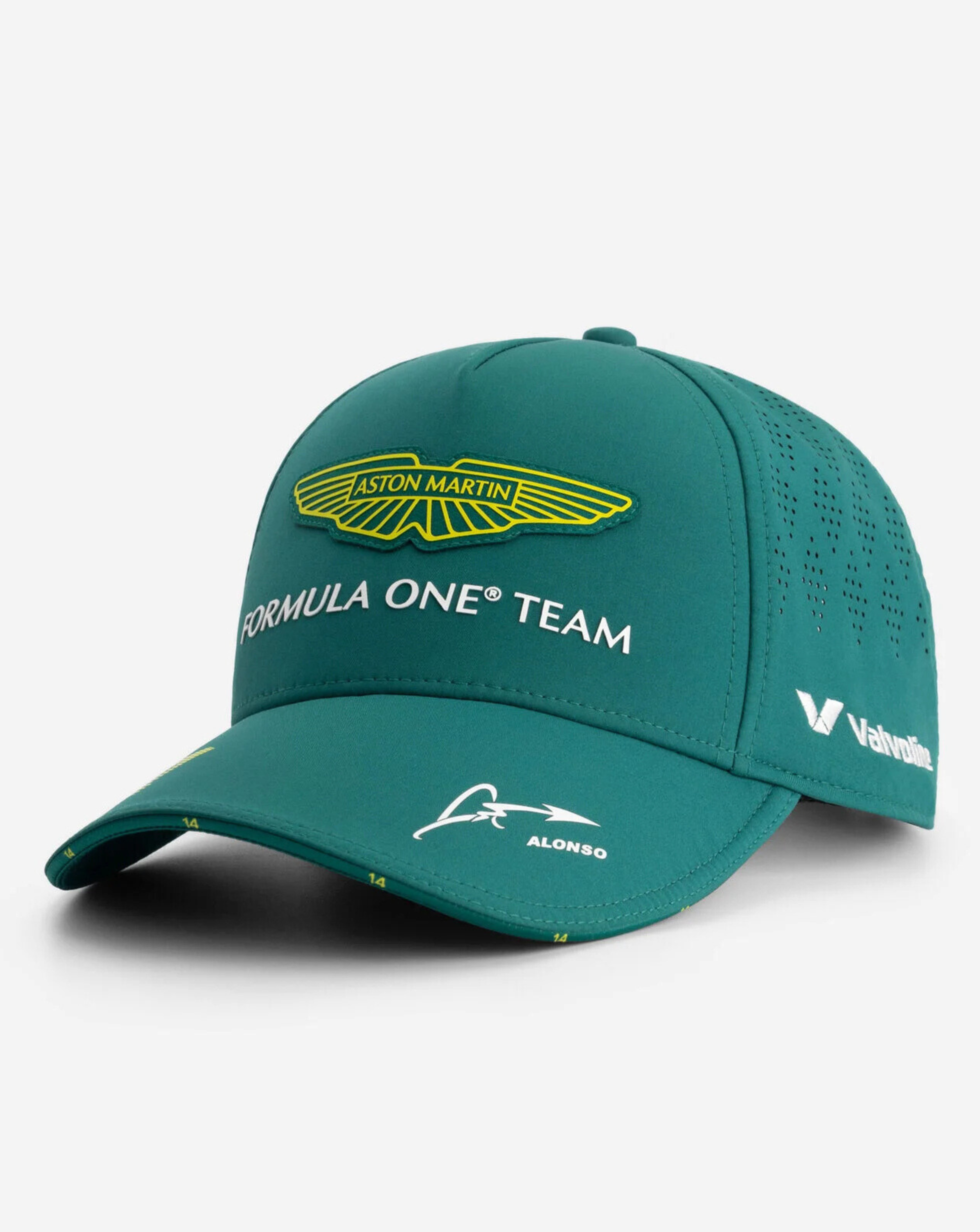 Aston Martin Gorra Fernando Alonso Oficial 2025 - Verde