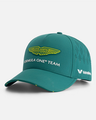 Aston Martin Gorra Lance Stroll Oficial 2025 - Verde