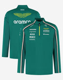 Aston Martin Suéter Cierre 1/4 Oficial 2025