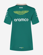 Aston Martin Playera Mujer Oficial 2025