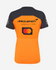 McLaren Playera Mujer Oficial 2025 - Papaya/Gris