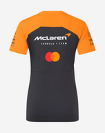McLaren Playera Mujer Oficial 2025 - Papaya/Gris
