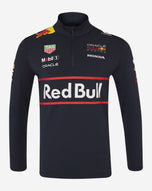 Red Bull Racing Suéter Cierre 1/4 Oficial 2025