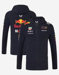 Red Bull Racing Hoodie con cierre Oficial 2025