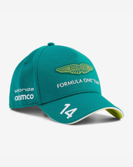 Aston Martin Gorra Fernando Alonso Oficial 2026 - Verde