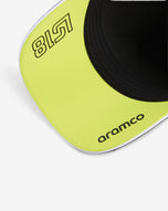 Aston Martin Gorra Trucker Lance Stroll Oficial 2026 - Negro