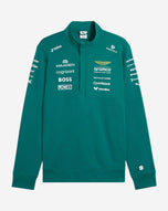 Aston Martin Suéter Zip 1/4 Oficial 2026