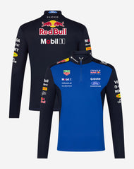 Red Bull Racing Suéter Zip 1/4 Oficial 2026