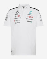 Mercedes AMG Petronas Polo Oficial 2026 - Blanco
