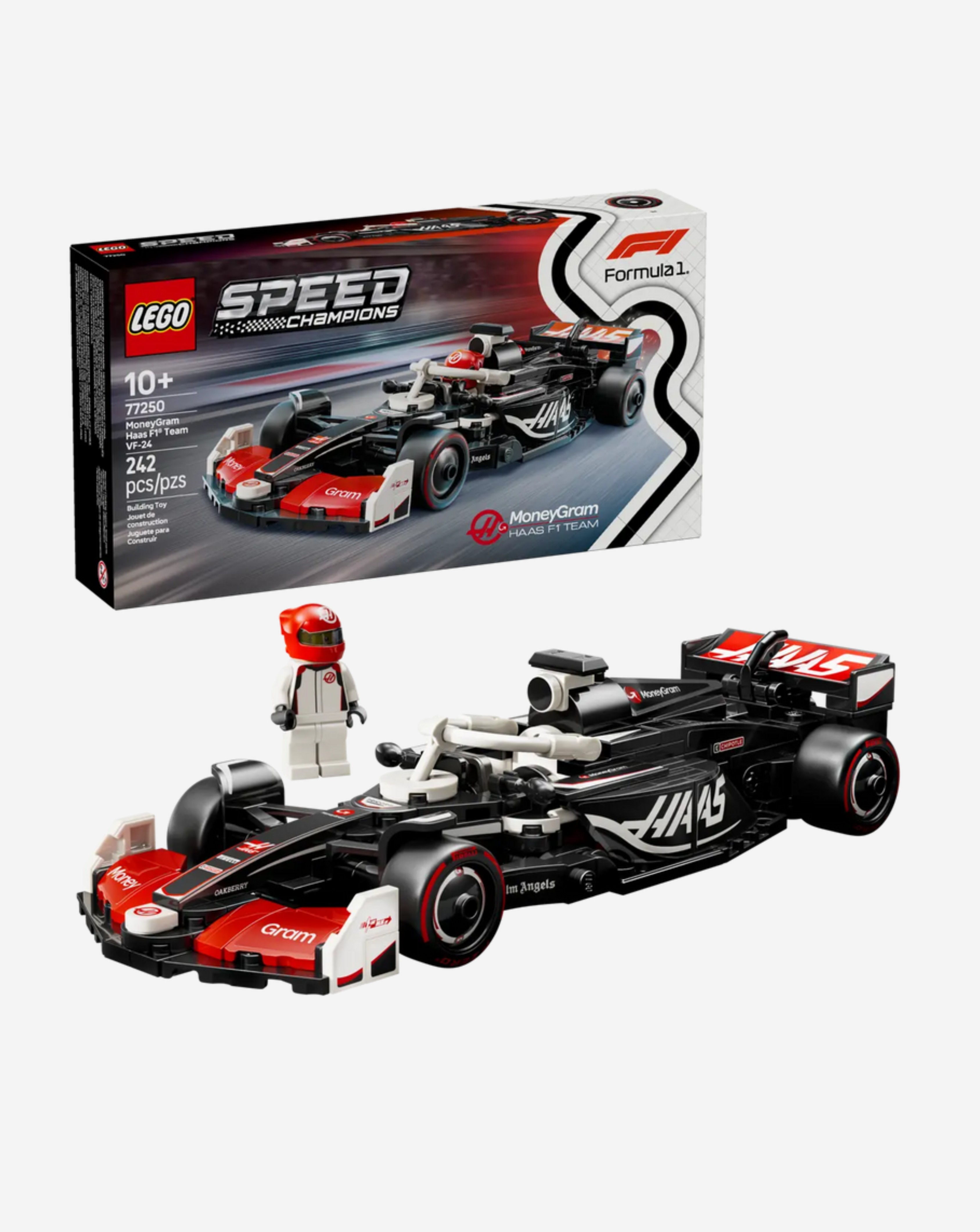 LEGO Speed Champions MoneyGram Haas F1 Team VF-24