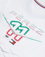 Cadillac F1 Playera "Checo" Pérez Oficial 2026 -México GP Blanco