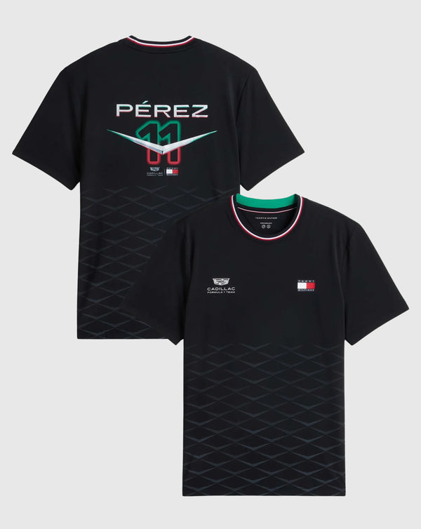 Cadillac F1 Playera "Checo" Pérez Oficial 2026 -México GP Negro