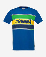 Ayrton Senna T-shirt #12 - Blue