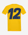 Ayrton Senna Playera #12 - Amarillo