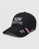 Cadillac F1 Gorra Sergio "Checo" Pérez Oficial 2026 - Negro