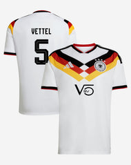 Alemania Jersey Futbol Sebastian Vettel Fanmade 2026