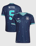 Alemania Jersey Visita Futbol Sebastian Vettel Fanmade 2026