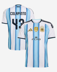 Argentina Jersey Futbol Franco Colapinto Fanmade 2026