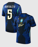 Brasil Jersey Visita Futbol Gabriel Bortoleto Fanmade 2026