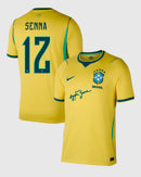 Brasil Jersey Futbol Ayrton Senna Fanmade 2026