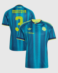 Colombia Jersey Visita Futbol Juan Pablo Montoya Fanmade 2026