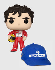 Ayrton Senna Combo Gorra/Funko Oficial 2026