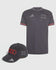Audi F1 Team Combo Gorra/Playera Authentic Gabriel Bortoleto Oficial 2026