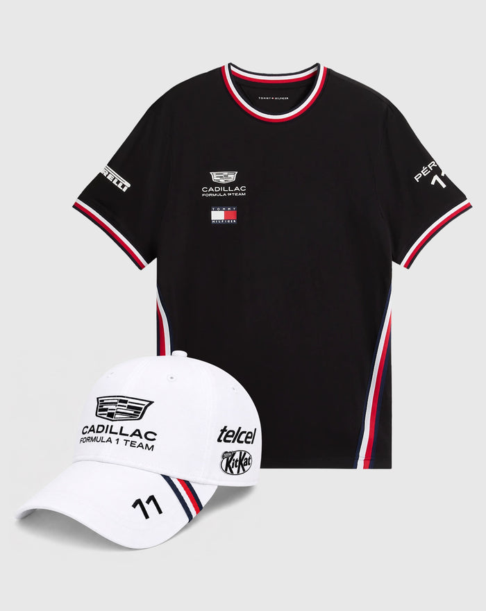 Cadillac F1 Combo Gorra/Playera "Checo" Pérez Oficial 2026