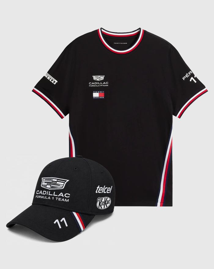 Cadillac F1 Combo Gorra/Playera "Checo" Pérez Oficial 2026