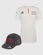 Audi F1 Team Combo Gorra/Polo Nico Hülkenberg Oficial 2026