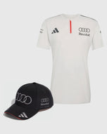Audi F1 Team Combo Gorra/Polo Nico Hülkenberg Oficial 2026