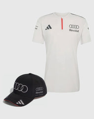 Audi F1 Team Combo Gorra/Polo Nico Hülkenberg Oficial 2026