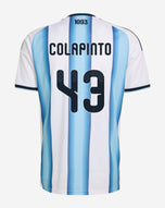 Argentina Jersey Futbol Franco Colapinto Fanmade 2026