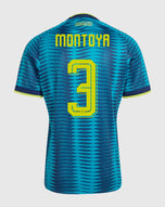 Colombia Away Soccer Jersey Juan Pablo Montoya Fanmade 2026