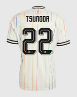 Japón Jersey Visita Futbol Yuki Tsunoda Fanmade 2026