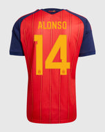 España Jersey Futbol Fernando Alonso Fanmade 2026 - 2 Estrellas