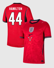 Inglaterra Jersey Visita Futbol Lewis Hamilton Fanmade 2026